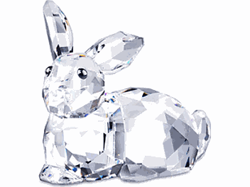 Swarovski 905778 Crystal Rabbit Lying
