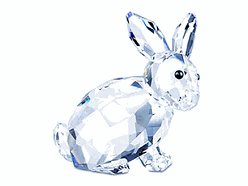 Swarovski 905777 Crystal Rabbit Sitting