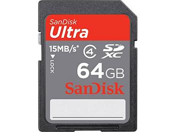 Sandisk 64GB Ultra Class-4 SDXC Memory Card 15MB/s