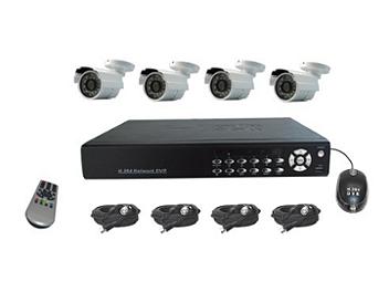 Senview D8004B-WK2 4-Channel DVR & Camera Kit PAL