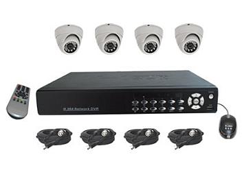 Senview D8004B-DK2 4-Channel DVR & Camera Kit NTSC