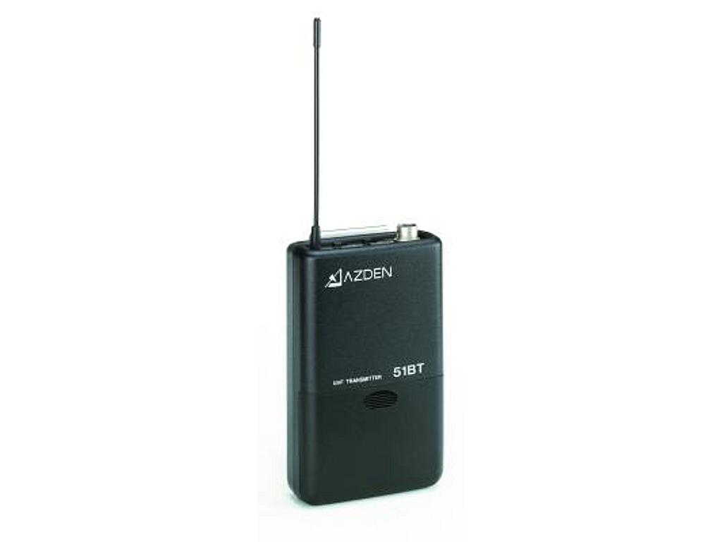 Azden 411DRH Receiver and 51BT Body-Pack Transmitter UHF Wireless