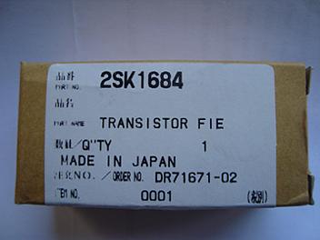 Panasonic 2SK1684 Silicon N-Channel Junction FET Transistor
