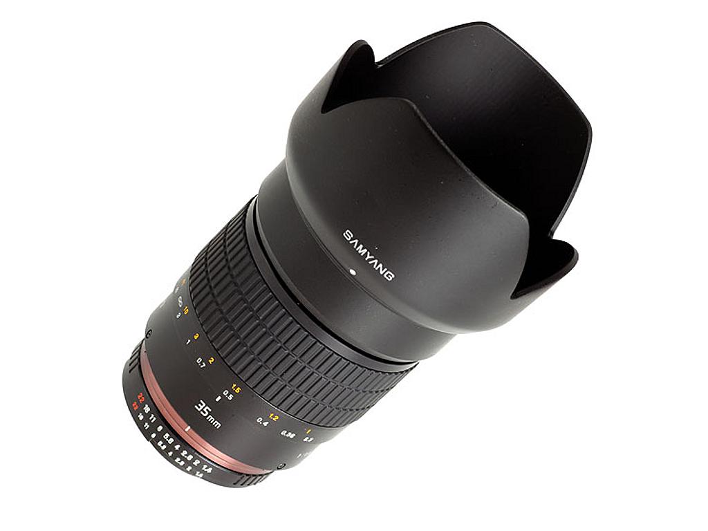 samyang 35mm f1 4 with fixed mount