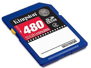 Kingston 32GB Class-4 SDHC Video Memory Card