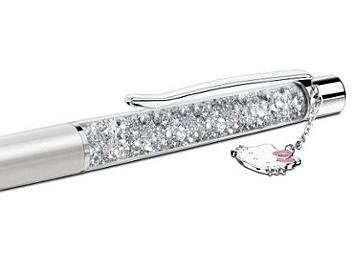 Swarovski Penna a Sfera Bambini Hello Kitty Head Crystalline