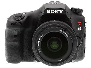Sony Alpha SLT-A65A DSLR Camera PAL with Sony 18-55mm Lens and Sony 55-200mm Lens