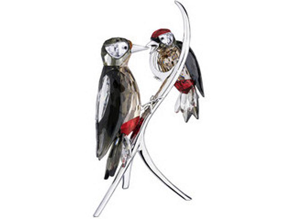 Swarovski 957562 Black Diamond Woodpeckers