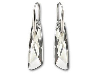 Swarovski 903635 Stonehenge Black Diamond Pierced Earrings