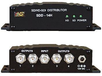 VideoSolutions SDD-14H 1x4 HD-SDI Distributor / Amplifier