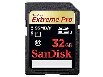 Sandisk 32GB Extreme Pro SDHC Card 95MB/s (pack 10 pcs)