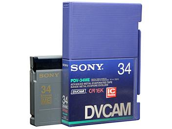 Sony PDV-34ME/2 DVCAM Cassette (pack 10 pcs)