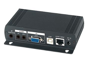 Globalmediapro SCT VKM03 VGA USB Audio RS232 IR CAT5 Extender (Transmitter and Receiver)