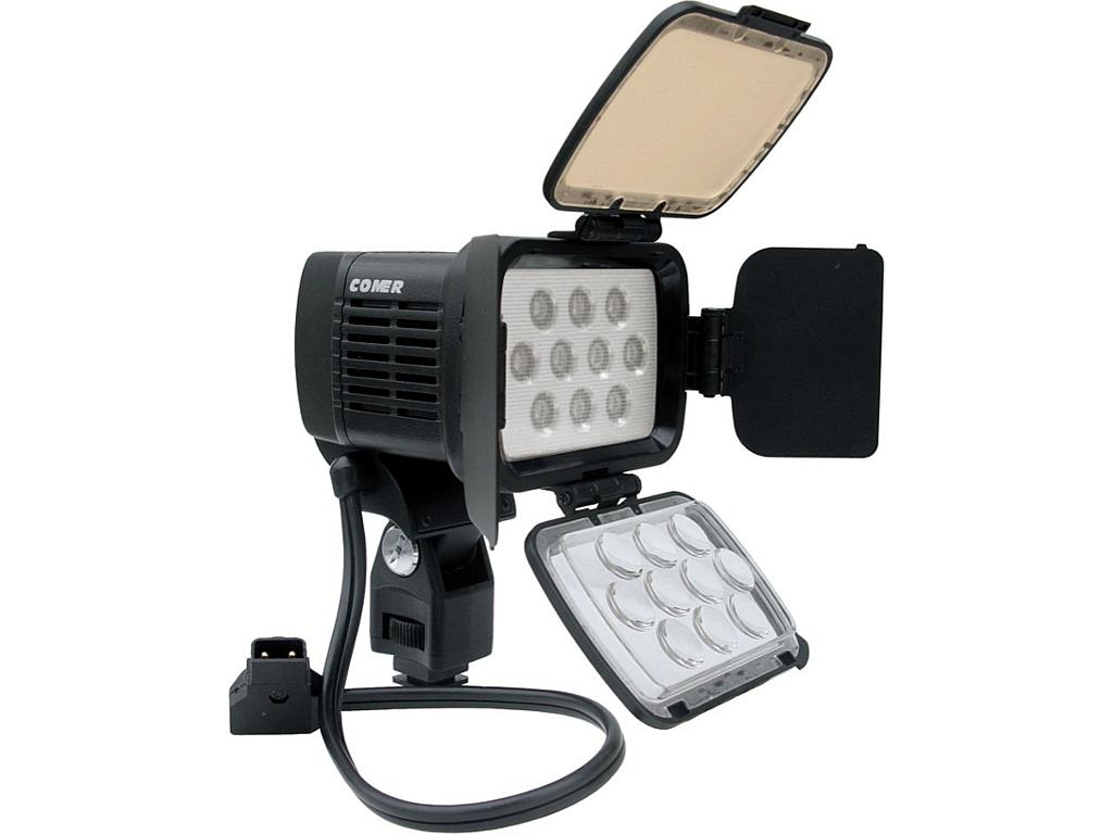 goedkeuren Productief wees gegroet Comer CM-LED1800 LED Camera Light Kit with D-Tap to DC Adapter