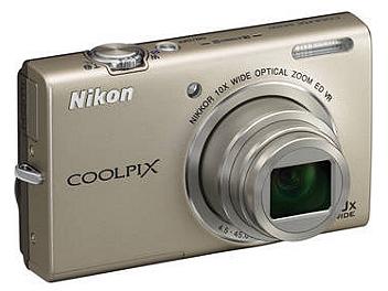 Nikon Coolpix S6200 Digital Camera - Silver