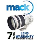 Mack 1203 3 Year Lens International Warranty (under USD7500)