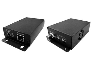 Globalmediapro SCT IP02P Active IP Coaxial Extender (Transmitter and Receiver)