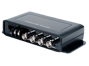 Globalmediapro SCT TTP414VD 4-channel 4 x BNC to 1 RJ-45 with Data Video Transceiver