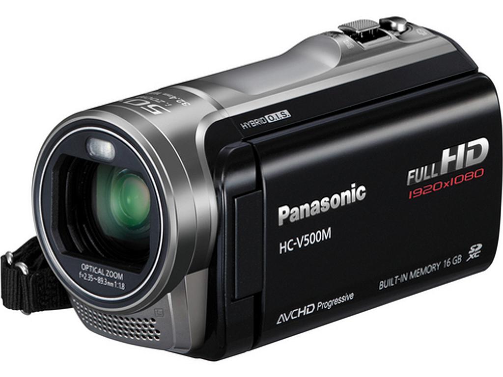 Panasonic HC-V500M HD Camcorder PAL - Black