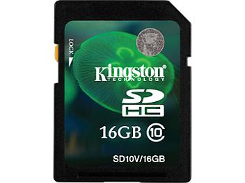 Kingston 16GB Class-10 SDHC Memory Card (pack 5 pcs)