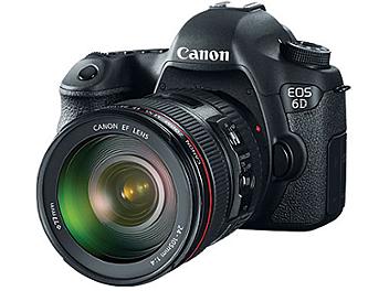 Canon EOS-6D DSLR Camera with Canon EF 24-105mm F4L IS USM Lens