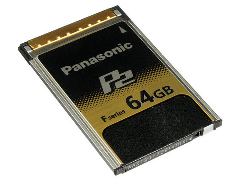 Panasonic パナソニック　AJ-P2E064XG　P2カード　64GB Panasonic AJ-P2E064FG P2 Memory Card 64GB
