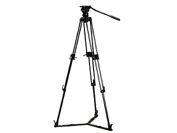 Globalmediapro FH7-CF-G Video Tripod with Carbon Fiber Legs and Ground Spreader