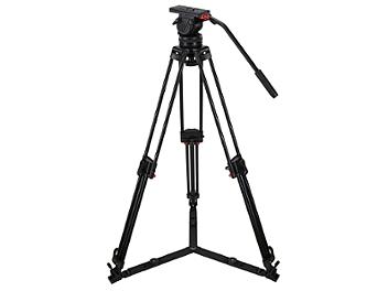 Globalmediapro FH10-AL-G Video Tripod with Aluminum Legs and Ground Spreader