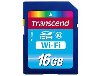 Transcend 16GB Class-10 Wi-Fi SDHC Memory Card (pack 2 pcs)