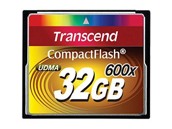 Transcend 32GB 600x CompactFlash Card (pack 2 pcs)