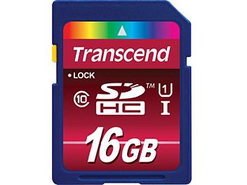 Transcend 16GB Class-10 UHS-I SDHC Memory Card (pack 2 pcs)