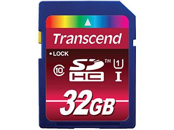 Transcend 32GB Class-10 UHS-I SDHC Memory Card (pack 5 pcs)