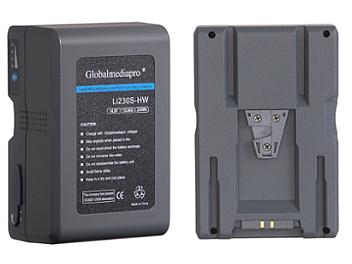 Globalmediapro Li230S-HW V-Mount Li-ion Battery 230Wh