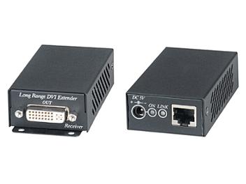 Globalmediapro SCT DE02E DVI CAT5 HDBaseT Extra Long Range Extender (Transmitter and Receiver)