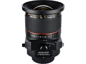 Samyang 24mm F3.5 ED AS UMC Tilt-Shift Lens - Nikon Mount