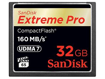 SanDisk 32GB Extreme Pro CompactFlash Memory Card 160MB/s
