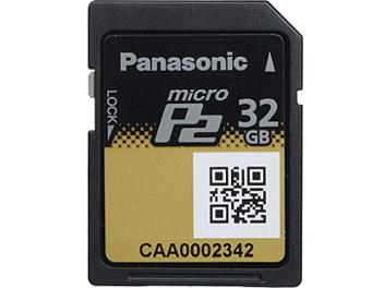Panasonic AJ-P2M032AG microP2 UHS-II Memory Card 32GB
