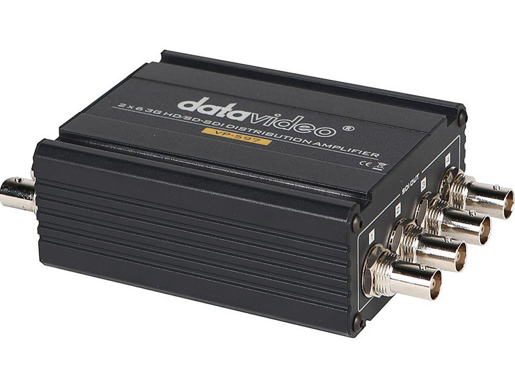 Datavideo 2 Input/6 Output 3G HD/SD-SDI Distribution Amplifier 