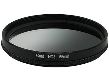 Globalmediapro Neutral Density ND8 Graduated Filter 55mm