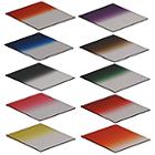Globalmediapro Graduated Color Filter Kit 001 (Square) 83 x 95mm, 10pcs