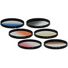 Globalmediapro Graduated Color Filter Kit 003 72mm, 6pcs