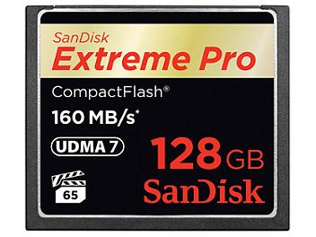 SanDisk 128GB Extreme Pro CompactFlash Memory Card 160MB/s (pack 2 pcs)