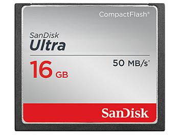 SanDisk 16GB Ultra CompactFlash Memory Card 50MB/s (pack 2 pcs)