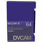 Sony PDV-64N3 DVCAM Cassette (pack 20 pcs)