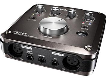 Tascam US-366 USB 2.0 Audio Interface with DSP Mixer