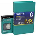 Sony BCT-6MX MPEG IMX Cassette (pack 10 pcs)
