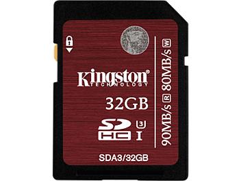 Kingston 32GB Class-10 UHS-I SDHC Memory Card (pack 2 pcs)