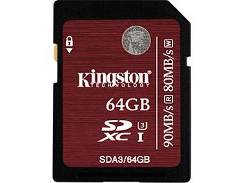 Kingston 64GB Class-10 UHS-I SDXC Memory Card (pack 2 pcs)