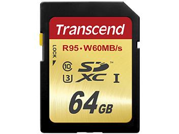Transcend 64GB UHS-I Class-3 SDXC Card