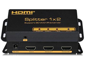 ASK HDSP0102IR 1x2 HDMI Splitter with IR Extender